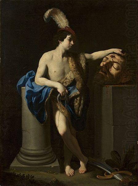 Guido Reni David with the Head of Goliath. china oil painting image